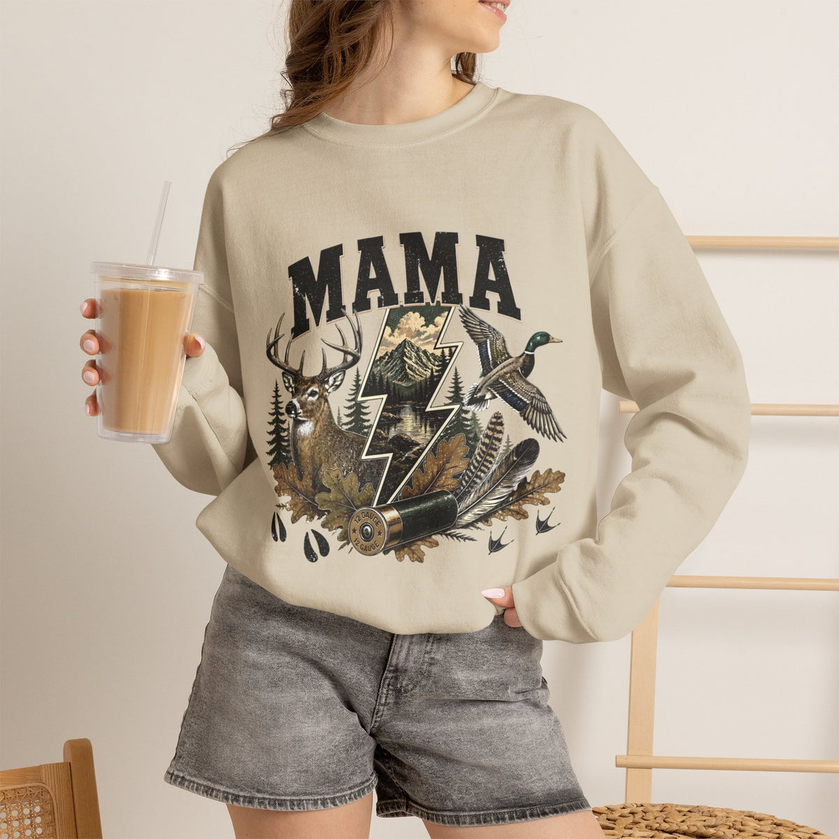 Mama Wilderness Crewneck Sweatshirt