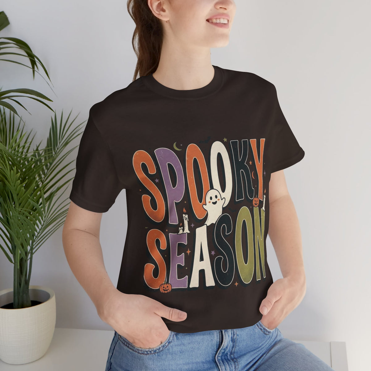 Spooky Season Halloween Ghost T-Shirt