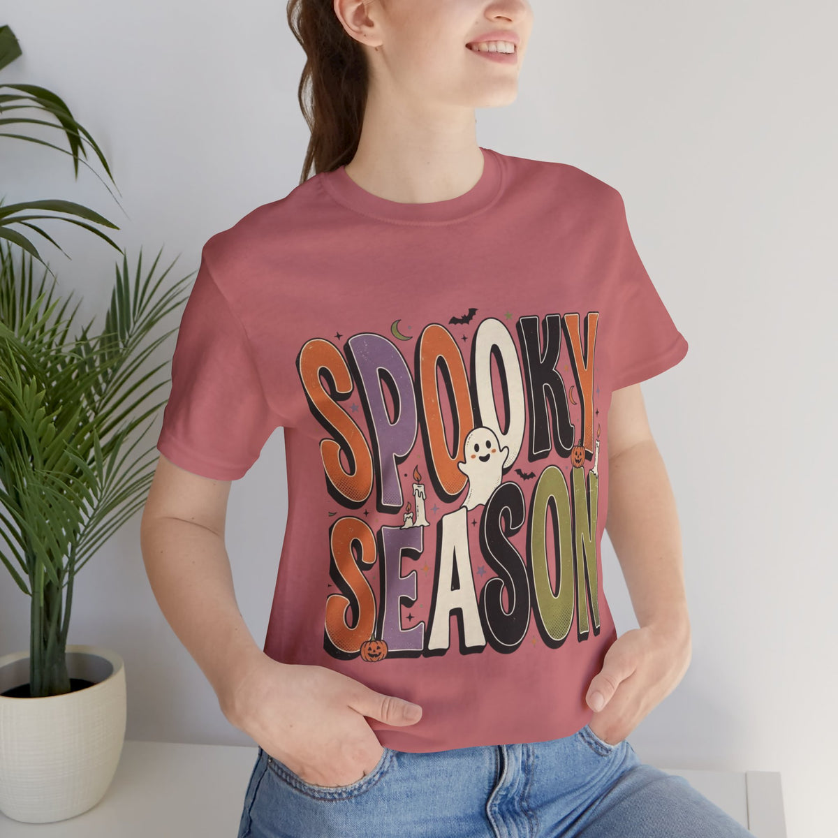 Spooky Season Halloween Ghost T-Shirt
