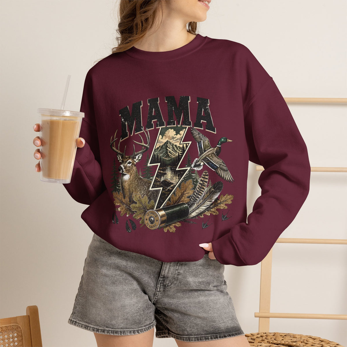Mama Wilderness Crewneck Sweatshirt
