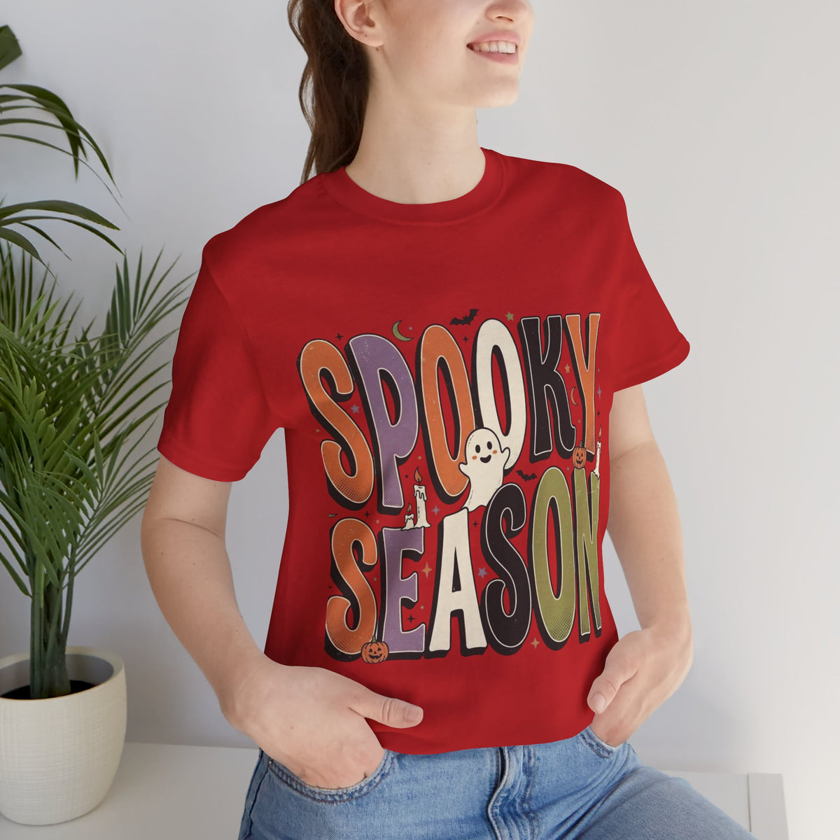 Spooky Season Halloween Ghost T-Shirt
