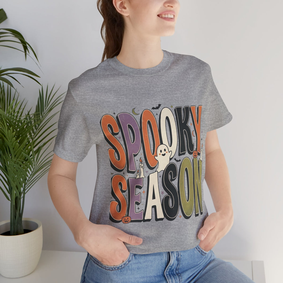 Spooky Season Halloween Ghost T-Shirt