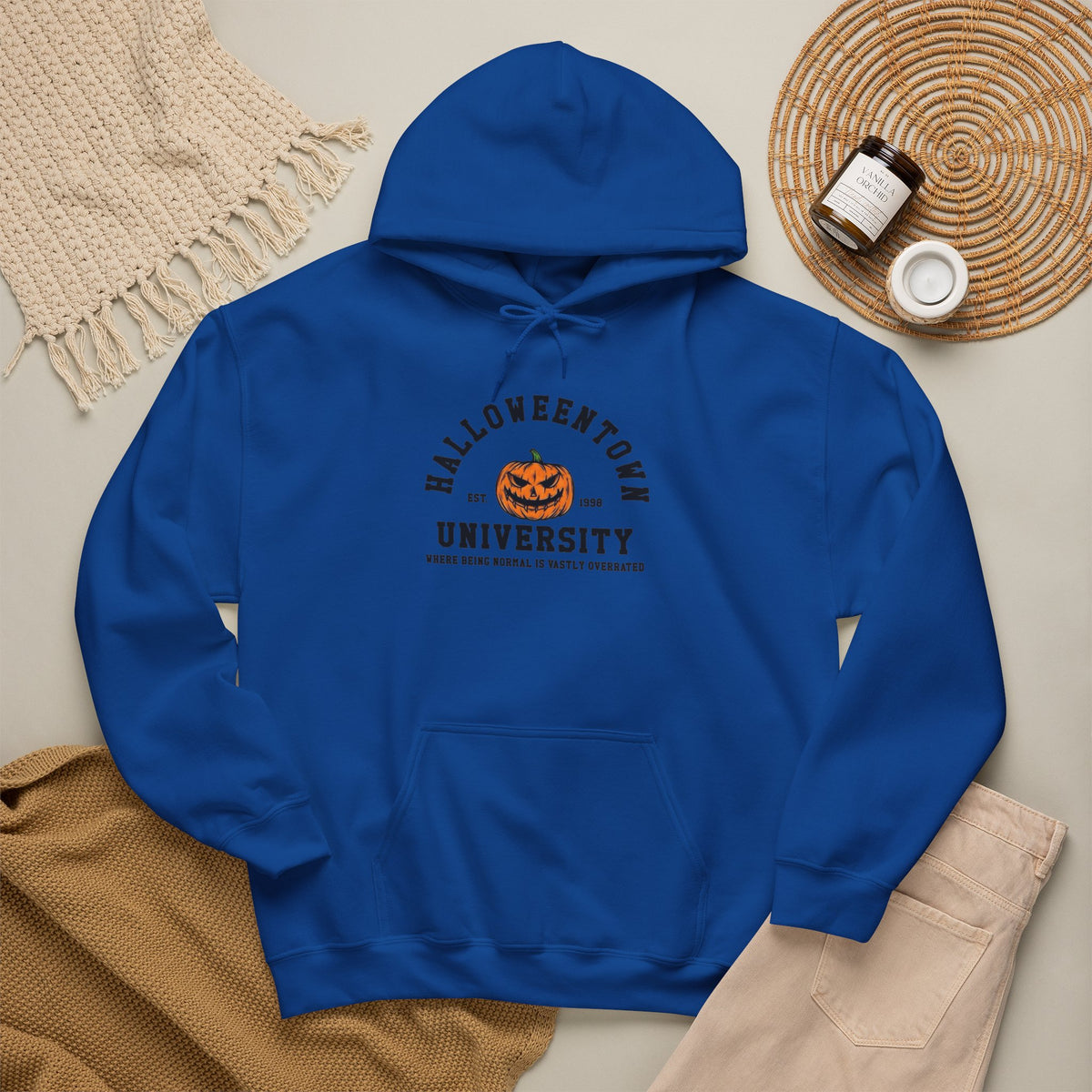 Halloween University Pumpkin Hoodie