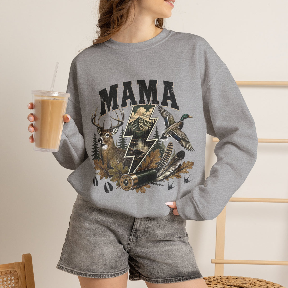 Mama Wilderness Crewneck Sweatshirt